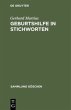 Geburtshilfe in Stichworten - Bild 1