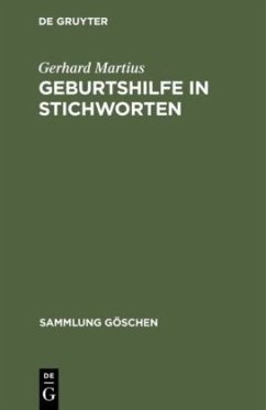 Cover Geburtshilfe in Stichworten