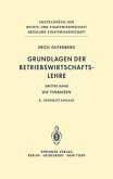 Die Finanzen / Grundlagen der Betriebswirtschaftslehre 3