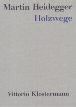 Holzwege - Heidegger, Martin