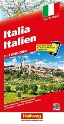 Italien; Italia; Italy; Italie/Hallwag Straßenkarten