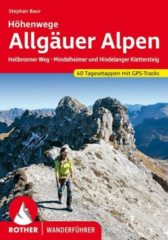 Rother Wanderführer Allgäuer Alpen - Baur, Stephan