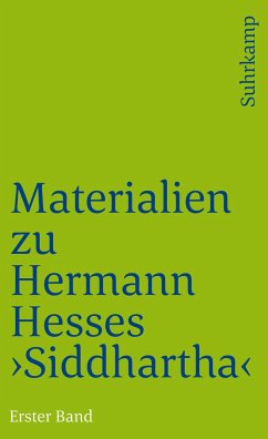 Materialien zu Hermann Hesses »Siddhartha«