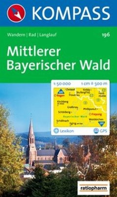 Kompass Karte Mittlerer Bayerischer Wald - Landkarten portofrei bei