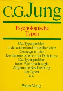 Cover Psychologische Typen / Gesammelte Werke Bd.6