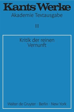 Kritik der reinen Vernunft - Kant, Immanuel