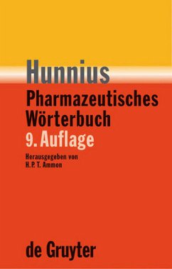 Hunnius Pharmazeutisches Wörterbuch - Hunnius, Curt