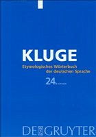 Cover Etymologisches Wörterbuch der deutschen Sprache