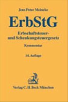 Cover Erbschaftsteuer- und Schenkungsteuergesetz: ErbStG