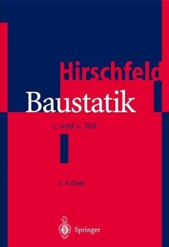 Baustatik Theorie und Beispiele - Hirschfeld, Kurt