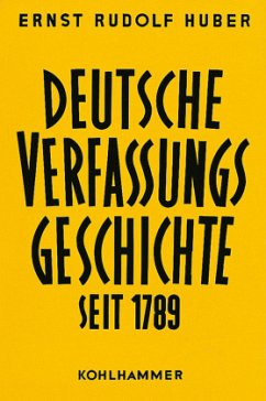 Reform und Restauration 1789-1830 / Deutsche Verfassungsgeschichte seit 1789, in 8 Bdn. Bd.1 - Huber, Ernst R.