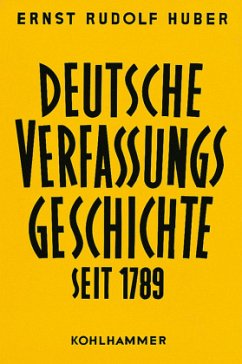 Die Weimarer Reichsverfassung / Deutsche Verfassungsgeschichte seit 1789, in 8 Bdn. Bd.6 - Huber, Ernst R.