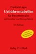 Gebührentabellen für Rechtsanwälte - Bild 1