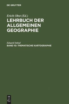 Thematische Kartographie - Imhof, Eduard