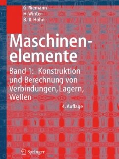 Konstruktion und Berechnung von Verbindungen, Lagern, Wellen - Winter, Hans;Niemann, Gustav