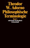 Philosophische Terminologie I