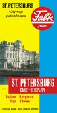 Falk Plan Sankt Petersburg. Leningrad, Falkfaltung