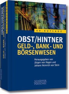 Geld-, Bank- und Börsenwesen - Obst, Georg; Hintner, Otto