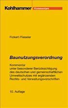Baunutzungsverordnung - Fickert, Hans Carl / Fieseler, Herbert