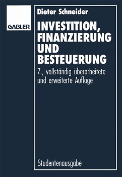 Cover Investition, Finanzierung und Besteuerung