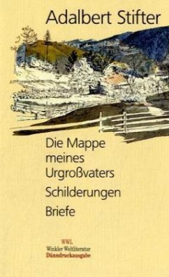 Cover Die Mappe meines Urgroßvaters; Schilderungen; Briefe