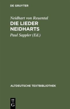 Cover Die Lieder Neidharts