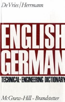 English-German technical and engineering dictionary