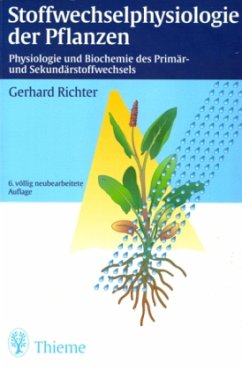 Stoffwechselphysiologie der Pflanzen - Richter, Gerhard