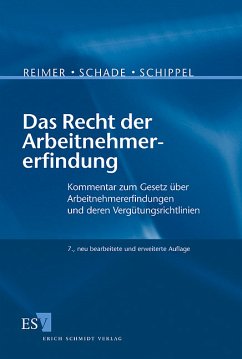 Cover Das Recht der Arbeitnehmererfindung