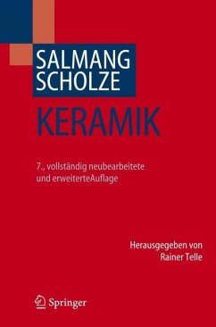 Keramik - Salmang, Hermann;Scholze, Horst