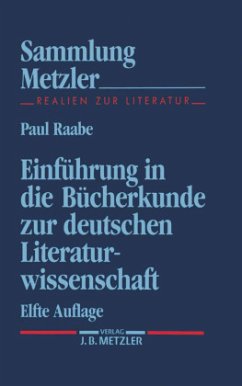 Cover Einführung in die Bücherkunde zur deutschen Literaturwissenschaft; .