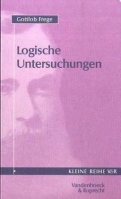 Cover Logische Untersuchungen