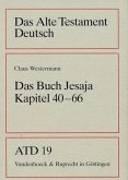 Das Buch Jesaja, Kapitel 40-66 / Das Alte Testament Deutsch (ATD) 19