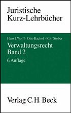 Verwaltungsrecht. Band 2: - Wolff, Hans J. (Begr.)