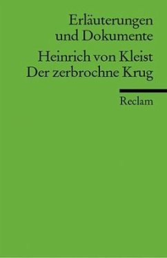 Cover Heinrich von Kleist 'Der zerbrochne Krug'