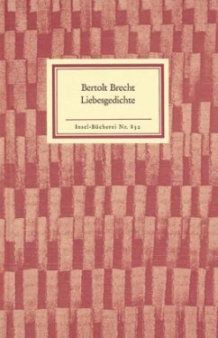 Liebesgedichte - Brecht, Bertolt