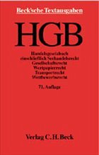 Cover Handelsgesetzbuch (HGB)