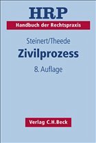 Zivilprozess - Steinert, Karl-Friedrich / Theede, Kai-Uwe