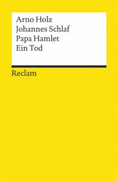 Papa Hamlet / Ein Tod - Holz, Arno;Schlaf, Johannes