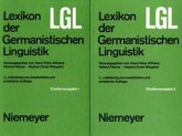 Lexikon der germanistischen Linguistik, Studienausg. in 4 Bdn.