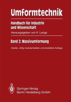 Umformtechnik Handbuch für Industrie und Wissenschaft - Lange