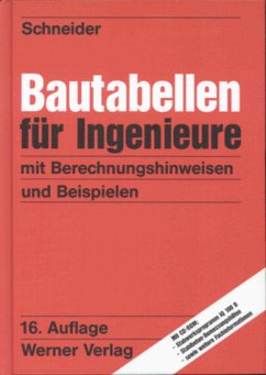 Cover Bautabellen für Ingenieure – Mit Berechnungshinweisen und Beispielen