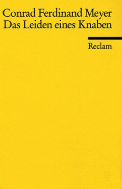 Cover Das Leiden eines Knaben