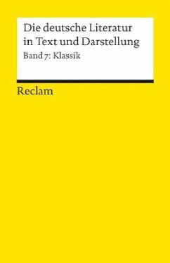 Die deutsche Literatur in Text und Darstellung, Klassik
