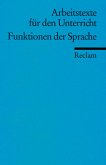 Funktionen der Sprache