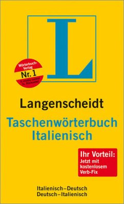 Langenscheidt Taschenwörterbuch Italienisch - Buch + Verb-Fix - Langenscheidt-Redaktion (Hrsg.)