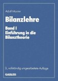 Einführung in die Bilanztheorie / Bilanzlehre, in 2 Bdn., Geb Bd.1