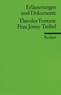 Theodor Fontane 'Frau Jenny Treibel' - Fontane, Theodor / Wagner, Walter
