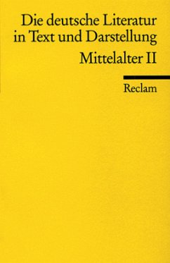 Die deutsche Literatur in Text und Darstellung, Mittelalter