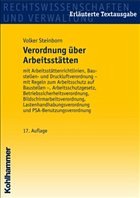 Cover Verordnung über Arbeitsstätten